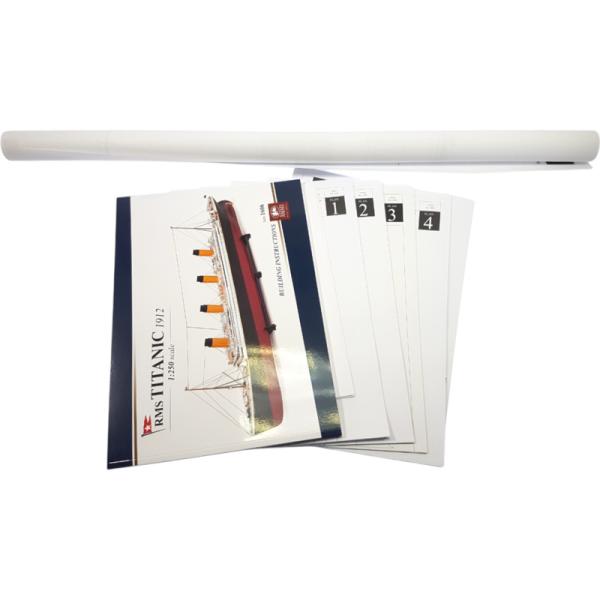 AMATI R.M.S. Titanic 1:250 kit (verze 2025) (obrázek 6)