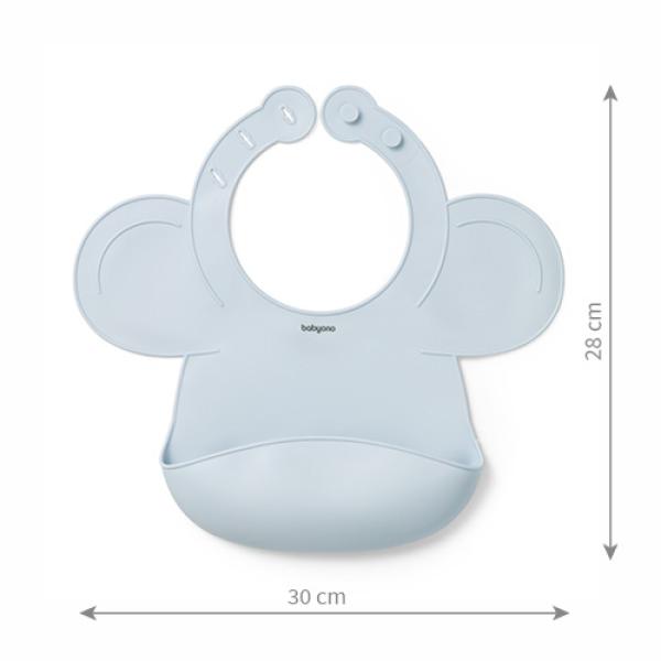 BABYONO Bryndák silikonový – Blue