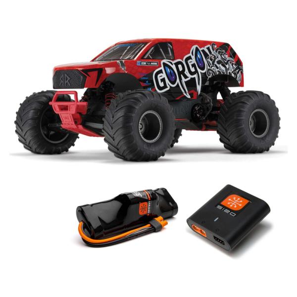 Arrma Gorgon 1:10 Smart RTR červená