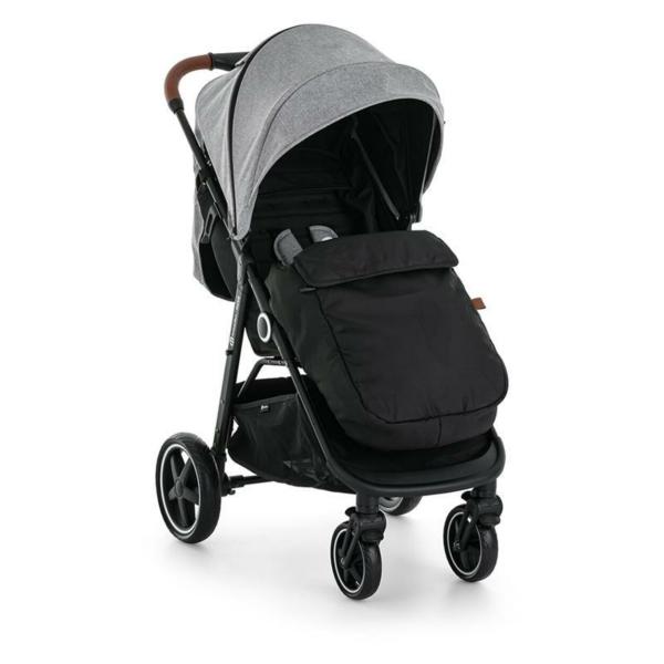 Nánožník ke kočárku Street černý Petite & Mars