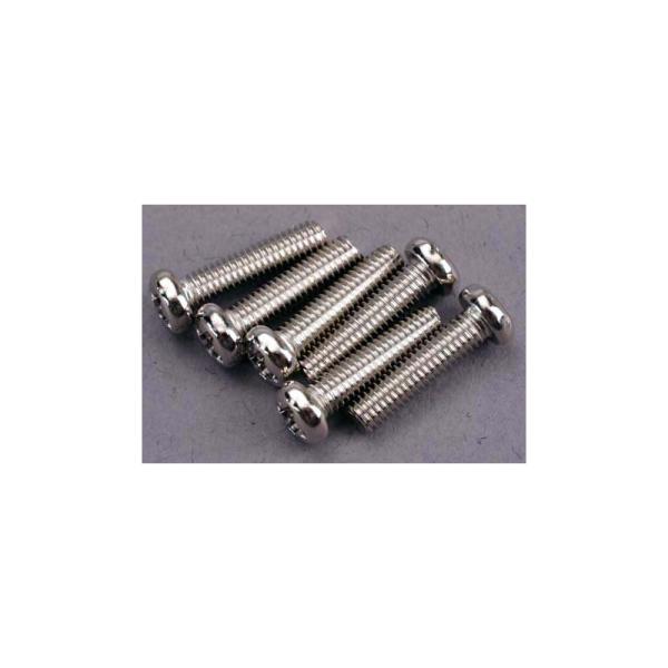 Traxxas skrutka krížová M3x12mm polguľatá hlava zink. (6)