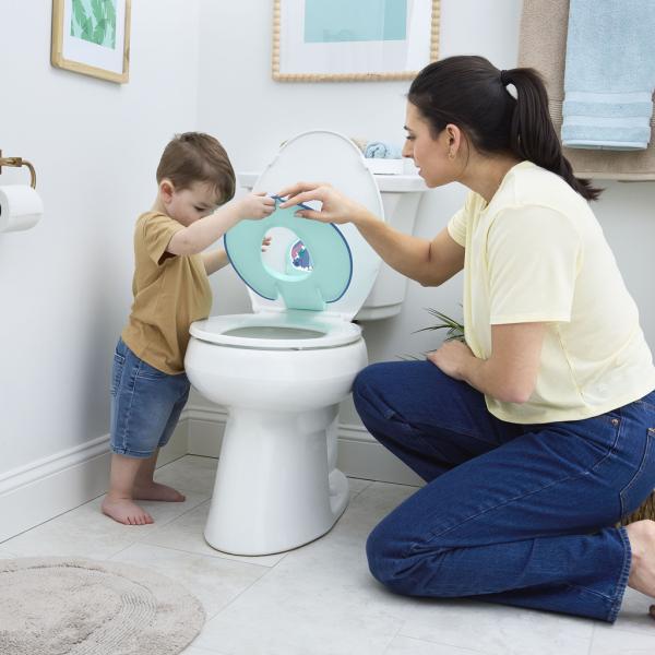 BRIGHT STARTS Redukce na WC nalepovací Flip & Sit™ STITCH™ 18m+, do 23kg (obrázek 10)