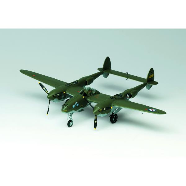 Model Kit letadlo 12208 - P-38f LIGHTNING GLACIER GIRL (1:48) (obrázek 3)