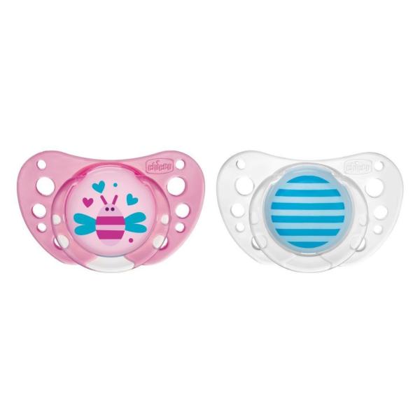 Chupete Physio Air, látex, 16-36m+, rosa, 2uds