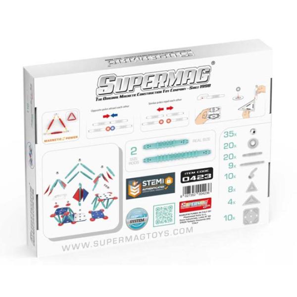 SUPERMAG magnetická stavebnice Dynamic 116ks