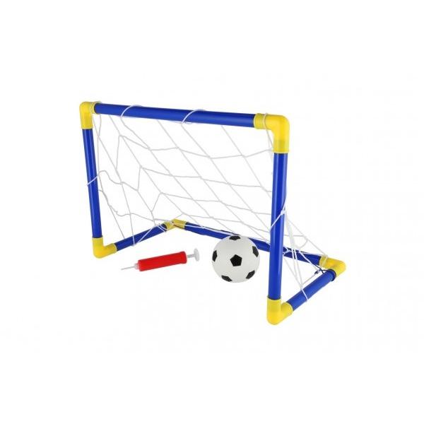 Futbalová bránka plast 44x31cm s loptičkou a pumpičkou