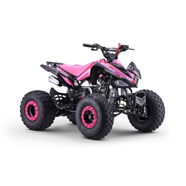 Benzínová čtyřkolka pro děti Beneo Motors ZXT růžová - 125cm3