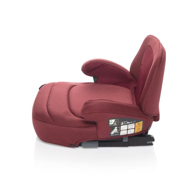 Autosedačka iBooster i-Size, Bordó Red (obrázek 5)