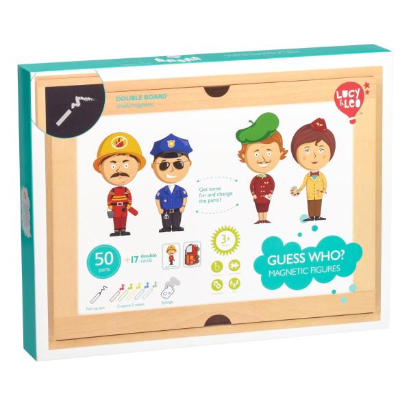 Lucy & Leo 178 Uhádneš moje povolání? – magnetická hra v kufříku