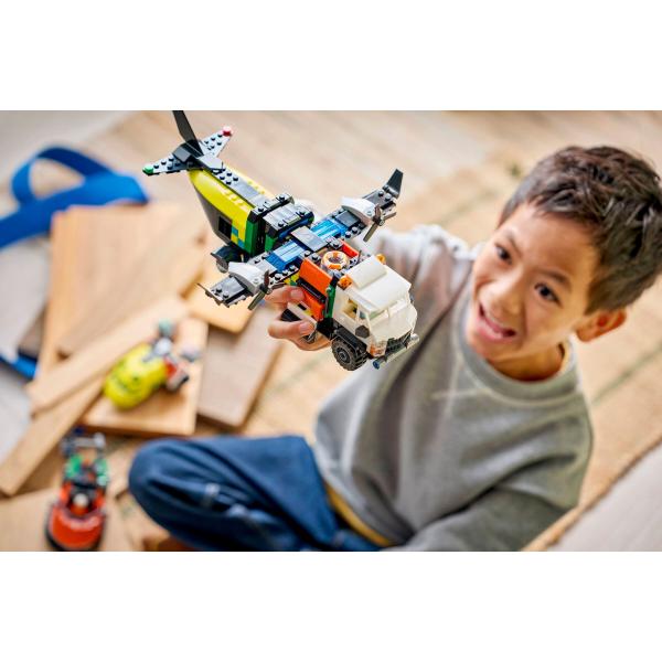 LEGO® City 60505 Remix: Letadlo, servisní vozidlo a vznášedlo (obrázek 11)