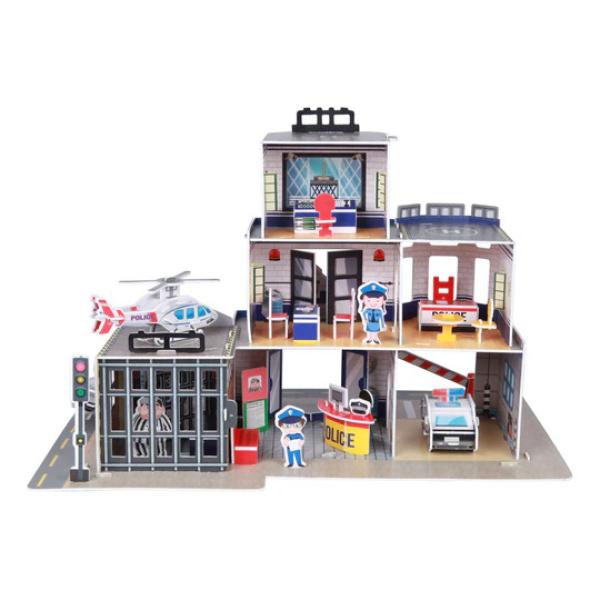Fiesta Crafts 3D skládačka Policejní stanice