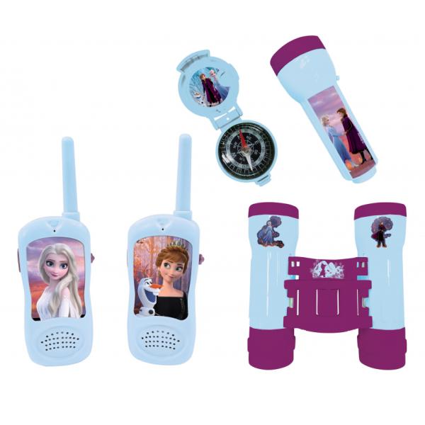 Lexibook Set Frozen - vysielačky, ďalekohlad, baterka