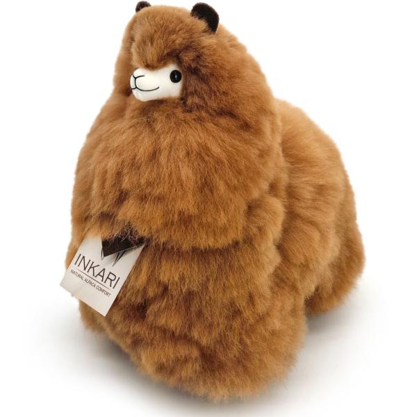 INKARI Plyšová hračka Alpaca Medium Hazelnut 32cm