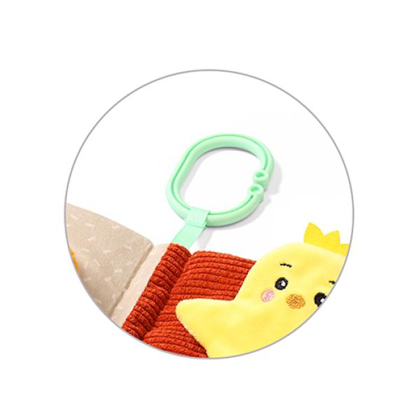 BABYONO Knížka senzorická Nature 0m+ (obrázek 10)