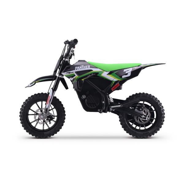 Elektrický Motocross pro děti Beneo Motors Panther zelený - 550W (obrázek 5)