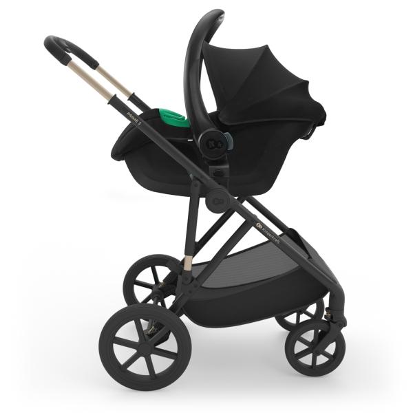 KINDERKRAFT Kočárek kombinovaný 3v1 Prime 3 Dark Green (obrázek 9)