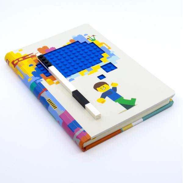 LEGO Zápisník s gélovým perom - Thoughts, recyklovateľný