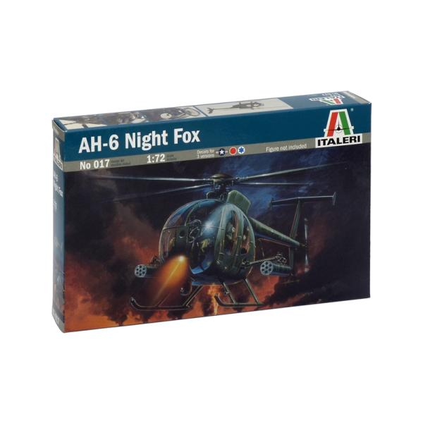 Model Kit vrtulník 0017 - AH-6 NIGHT FOX (1:72)