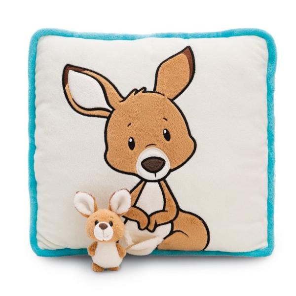 NICI polštář Koala s mládětem 7cm, 30x30cm GREEN