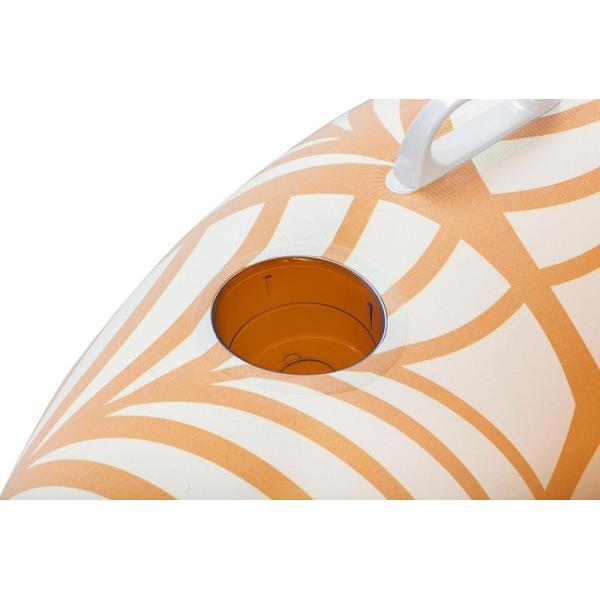 Bestway Nafukovací kruh/křeslo s úchyty Comfort Plush Deluxe, 118x117cm (obrázek 4)