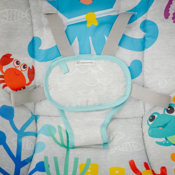 BABY EINSTEIN Lehátko hudební vibrační Kick to It Opus do 18kg (obrázek 10)