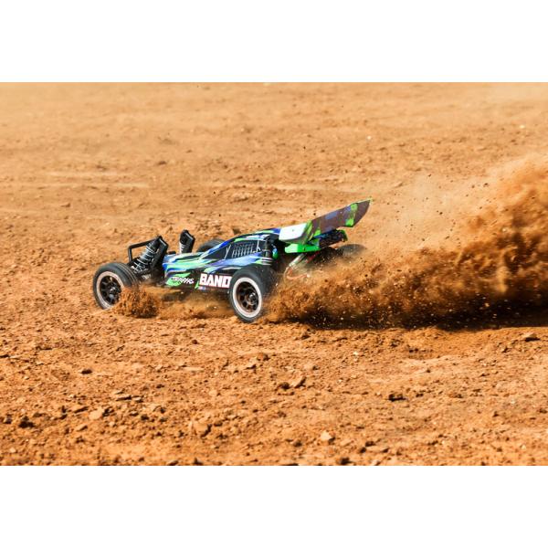 Traxxas Bandit 1:10 HD RTR modrý (obrázek 5)
