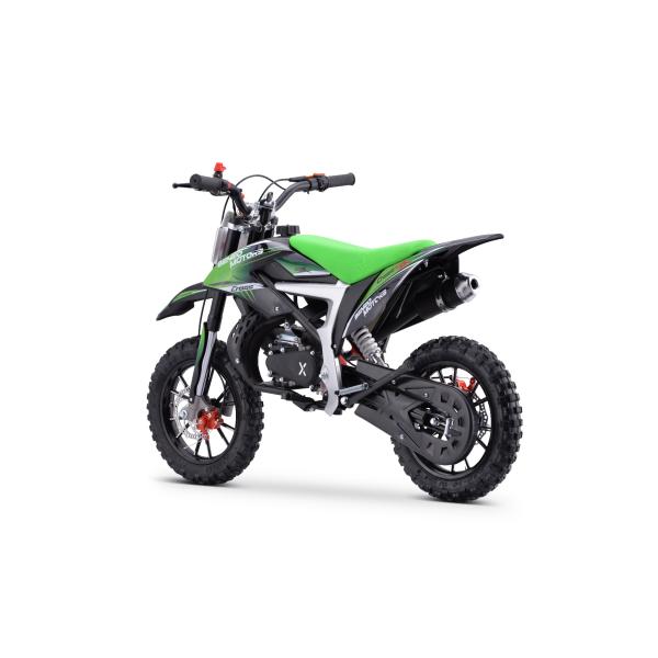 Benzínová motorka pro děti Beneo Motors CROSS SX zelená - 50cm3 (obrázek 5)