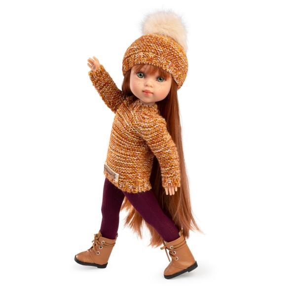 Guca 859 Penelope – realistická panenka s celovinylovým tělem – 34 cm