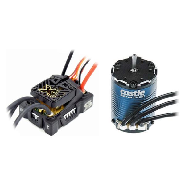 Castle motor 1406 2280ot/V senzored, reg. Mamba Micro X2 (4.0mm)