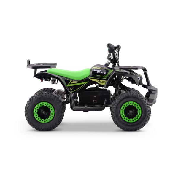 Elektrická čtyřkolka pro děti Beneo Motors Veloci zelená - 800W (obrázek 6)