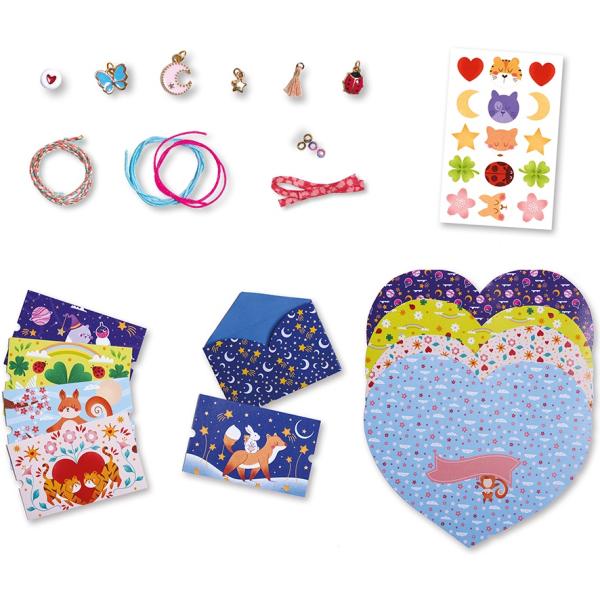 Janod Atelier Kreativní sada Výroba šperků Náramky přání 5 ks