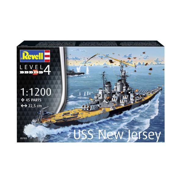 Plastic ModelKit loď 05183 - USS New Jersey (1:1200) (obrázek 10)