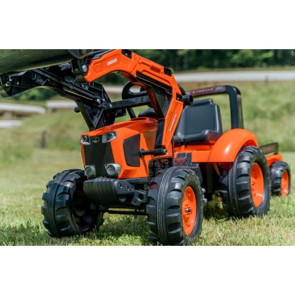 Falk šlapací traktor 2060 Kubota s nakladačem a vlečkou (obrázek 6)