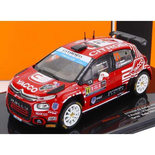 1:43 CITROEN C3 Rally2 #21 Rally YPRESS 2022 YACCO