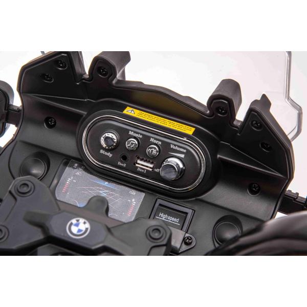 Elektrická Motorka BMW F850 GS, Licencované, 12V baterie, EVA měkká kola, 2 x 35W motor, (obrázek 8)