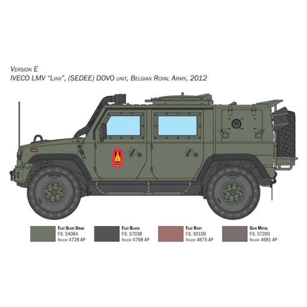 Model Kit military 6766 - VTLM Lince (1:35) (obrázek 9)