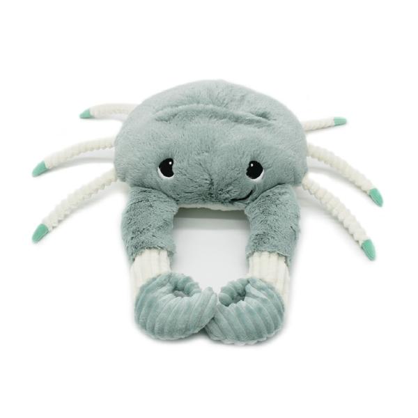 PTIPOTOS Plyšový krab Cassecou mátový - máma s miminkem (obrázek 4)