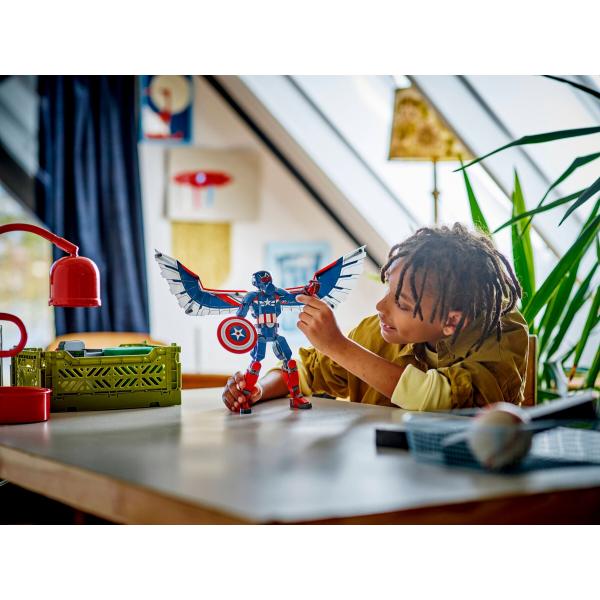 LEGO® Super Heroes 76296 Sestavitelná figurka: Nový Kapitán America (obrázek 8)