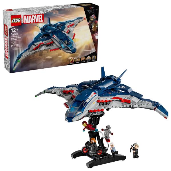 LEGO® Marvel 76325 Avengers 2: Věk Ultrona Stíhačka Quinjet