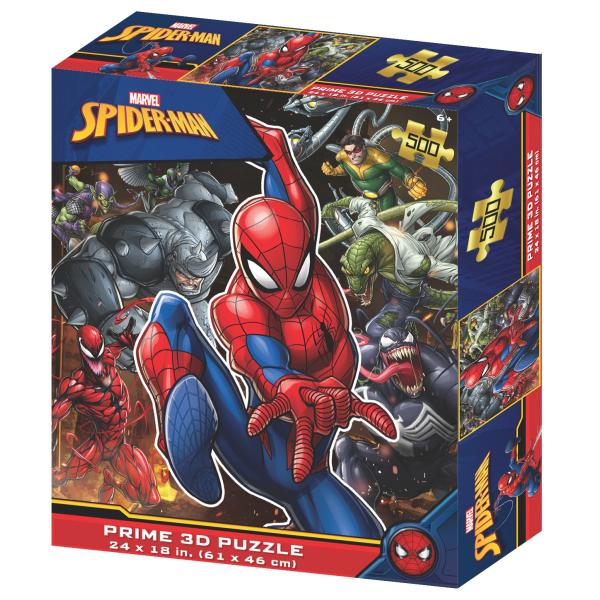 PRIME 3D PUZZLE - Spiderman 500 ks