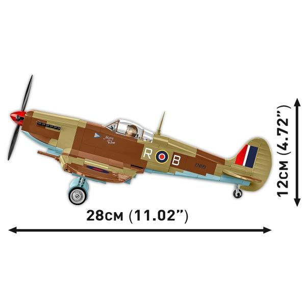 Cobi II WW Supermarine Spitfire Mk. IXe, 1:32, 352 k, 1 f (obrázek 6)