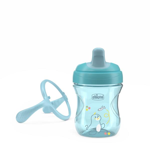 Chicco Hrnek Training s držadly teal, 6m+ (obrázek 3)
