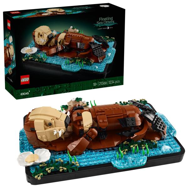 LEGO® Ideas 21366 Nutrias marinas flotantes