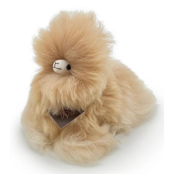 INKARI Plyšová hračka Alpaca Mini Monsterfluff Sandstone 15cm