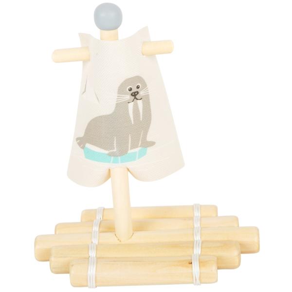 Small Foot Hračka do vody - plť mrož