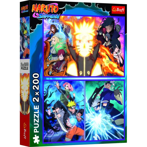 Trefl Puzzle 2x200 Nindža z dediny Hidden Leaf / Naruto