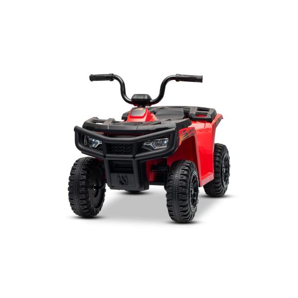 Licencovaná elektrická čtyřkolka Arctic Cat 12V se zadním pohonem, červená, LED světla, L (obrázek 3)