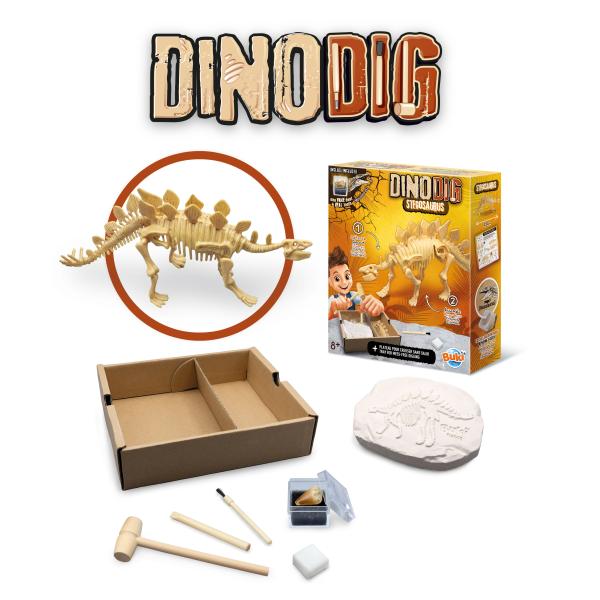 DinoKIT vykopávka a kostra Stegosaurus (obrázek 8)