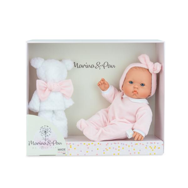 MARINA & PAU miminko Betty Teddy Blanket 35cm