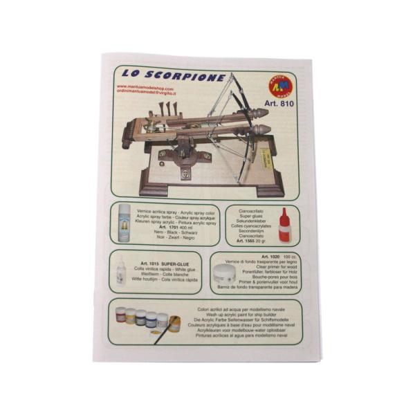 Mantua Model Kuše Scorpion 1:17 kit (obrázek 6)